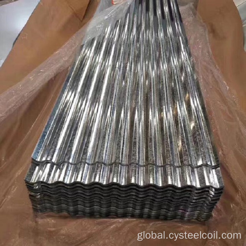 Corrugated Steel Plates DX51D Galvanized Corrugated Steel Plate Manufactory